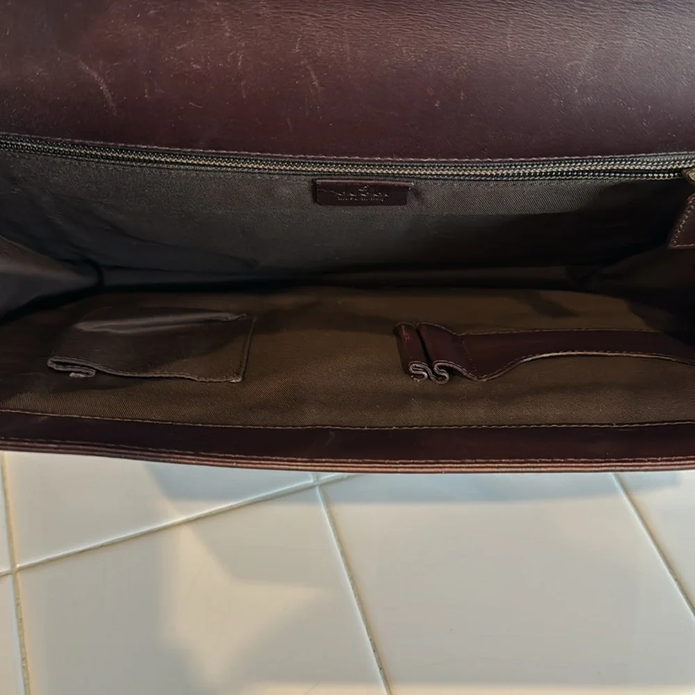 Gucci Vintage Leather Briefcase